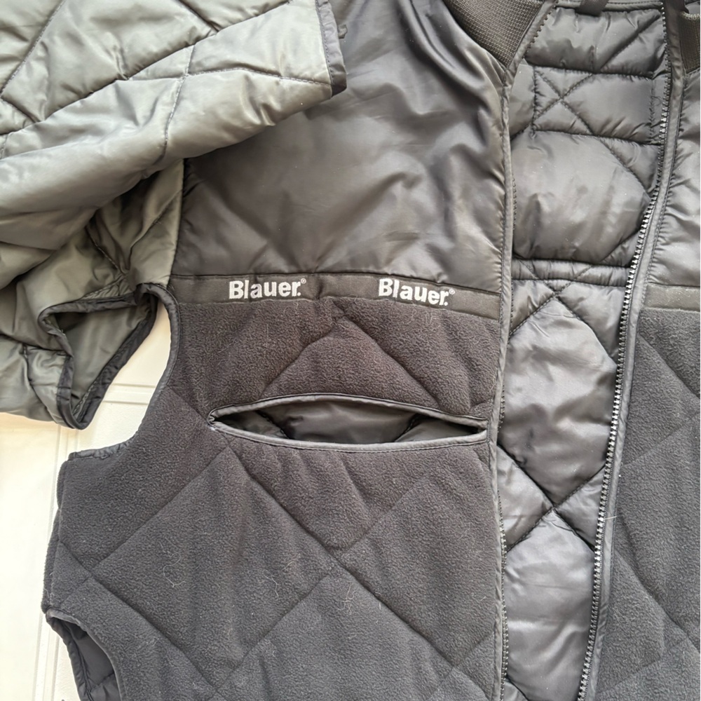 Blauer Men’s Quilted Jacket Liner Black Size Large - Picture 2 of 5